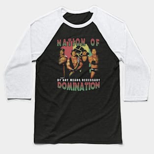 The Rock Nation Of Domination Baseball T-Shirt